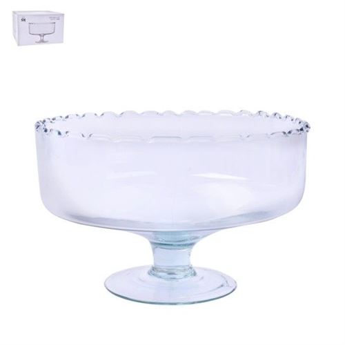 660208 FRUTEIRO C/PE VIDRO 19CM 660-6020