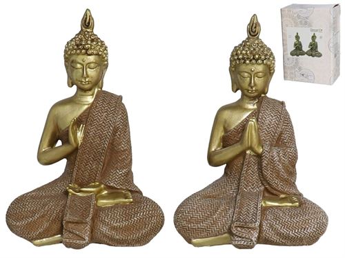 134628 BUDA DECORATIVO RESINA 18CM