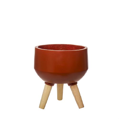 45164 VASO POLIRESINA C/PÉS MADEIRA C 27,00 L 27,00 A 15,00
