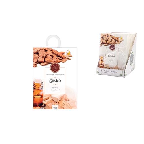 713159 SACHET SÂNDALO C/CABIDE 15GR