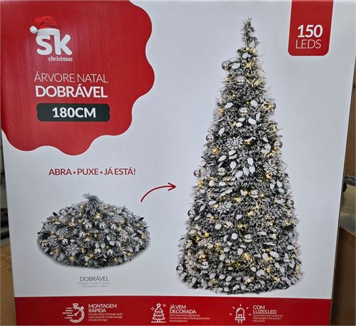 377441 ARVORE NATAL DOB 70X180CM