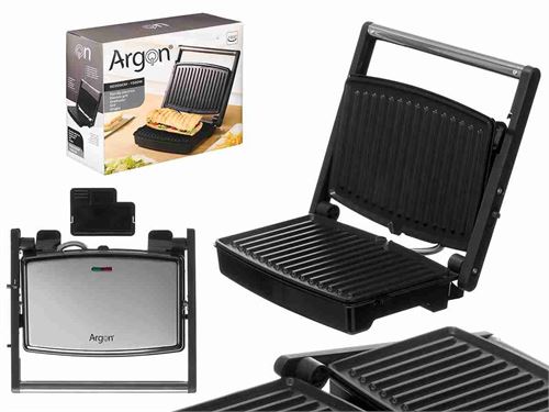 10199 GRELHADOR DUPLA PRESSAO AÇO PRETO 1500W