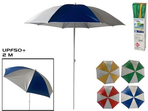 219165 GUARDA-SOL DE PRAIA 200CM 22/25MM METAL/NYLON 4STD
