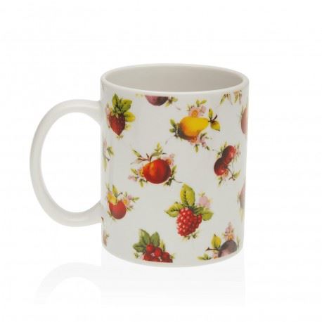 22090101 CANECA CERAMICA MORANGO 9,5X8,2X8CM