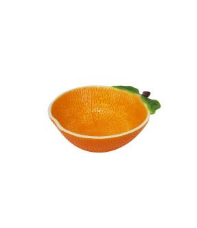 24740 PRATO LARANJA CERAMICA 20,4X17,2X5,8CM