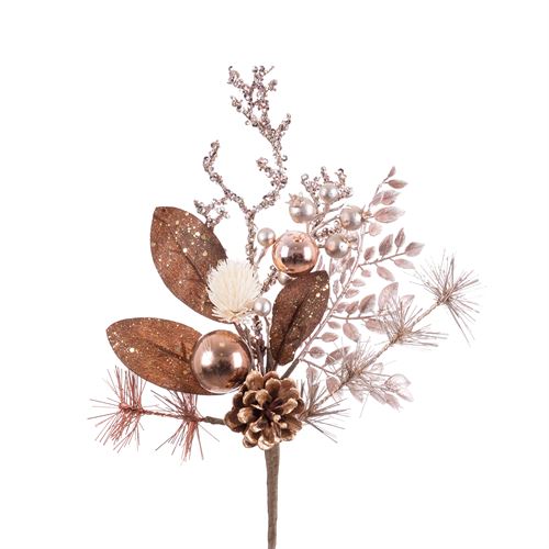 722095 FOLHAGEM COBRE 15 X 6 X 35 CM