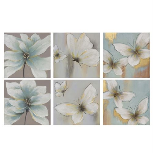203942 QUADRO DE FLOR 50X3X50CM