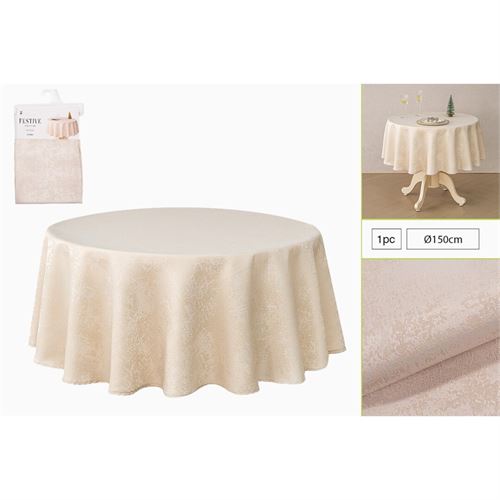 P190297450 TOALHA MESA JP2101-E-Ø150CM