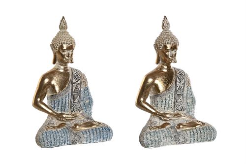 FD-205787 FIGURA RESINA 13X7,5X20 BUDA DECAPÉ 2MOD