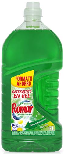 ROMAR DET. LIQUIDO GEL AROMA NATURAL 3LT