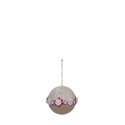 81907 NATAL - BOLA DECORADA 11CM