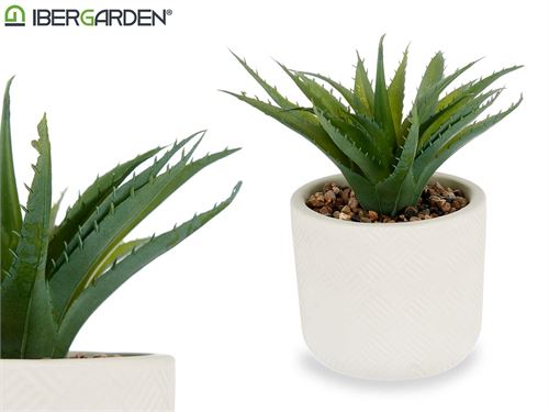 18285 VASO PLANTA BRANCO 9X14CM