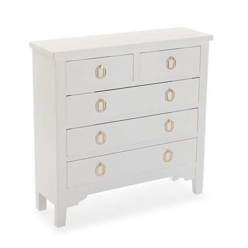 21600057 COMODA 5 GAVETAS 78X25X78CM