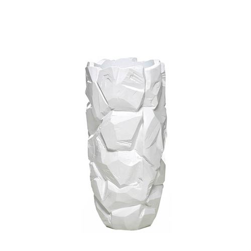 83999 JARRAO POLIRESINA 70CM BRANCO STONE