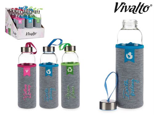 69266 GARRAFA NEOPRENO VDR COR ETIQUETA 500ML SORT 3
