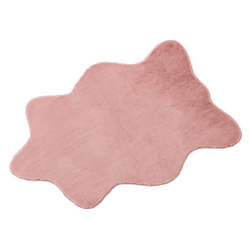135226 CARPETE SOFTLY POLIESTER ROSA PALIDO 60X90