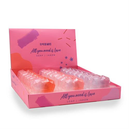 078935 SABONETE GLICERINA ALL YOU NEED IS LOVE 45GR