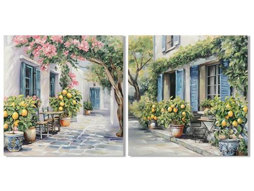 CU-226542 QUADRO TECIDO TELA MDF 60X2,5X60 CM