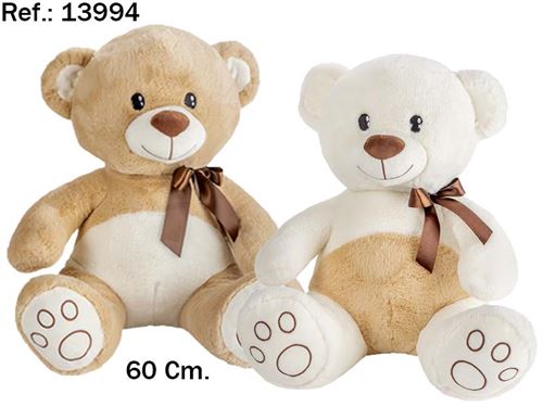 13994 URSO GUILHERMO 2 CORES 60CM