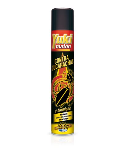 6266 YUKI  INSETICIDA SPRAY BARATAS 1000CC