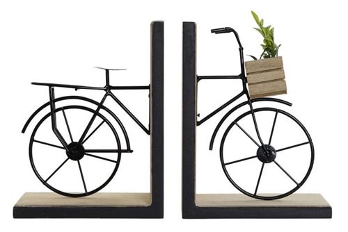 SUPORTE LIVROS MDF BICICLETA 28X10X18,5CM 