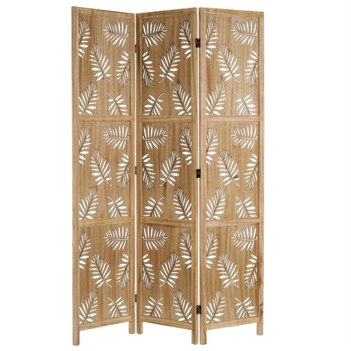 803013 BIOMBO MADEIRA NATURAL 115X170X1,90CM