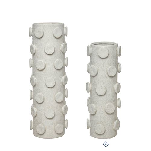 JARRA CERAMICA DECORATIVA C 13,00 L 13,00 A 35,00