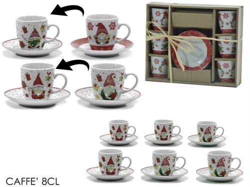 556270 CHAVENA CAFE NATAL CERAMICA PK6