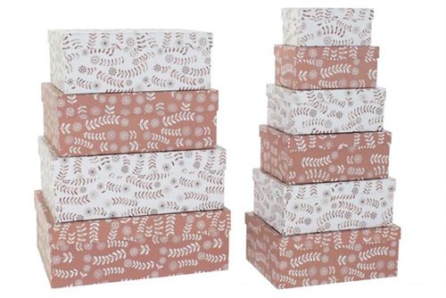 CG-191615 CAIXA SET 10 CARTÃO 43,5X33,5X15,5 TERRACOTA