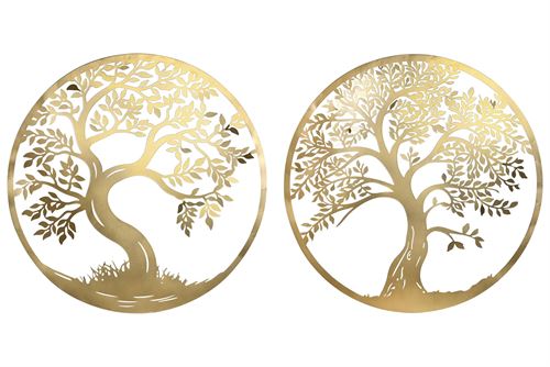 DP-214572 DECORAÇAO DE PRAEDE METAL 100X1X100CM 2 MOD