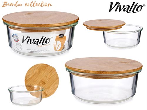 66256 CX VIDRO TAMPA BAMBU 620CL