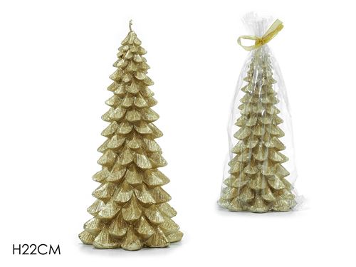 433243 VELA ARVORE NATAL DOURADA