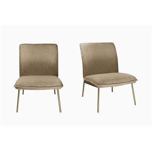 P070284413 CADEIRA 7MYKT151-7-CB25T-34 CAMEL 67x68x81cm
