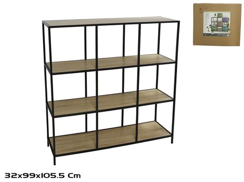 545103 PRATELEIRA DE 6 PRATELEIRAS 99X105,5X32CM