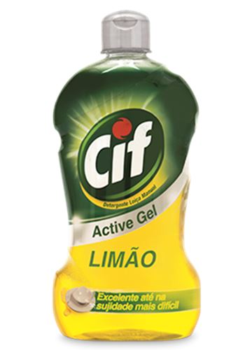 CIF  LOIÇA ACT GEL LIMAO 500ML