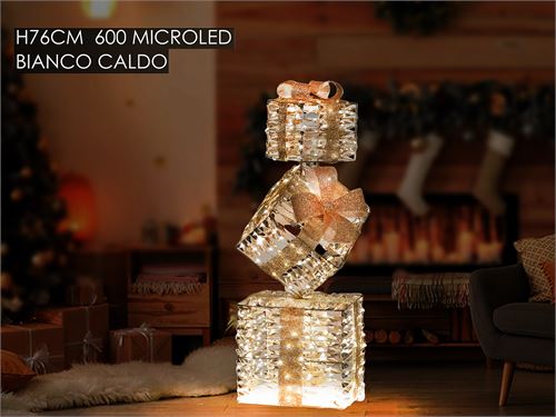 429151 EMBRULHO DECORATIVO 76CM 350MICROLED