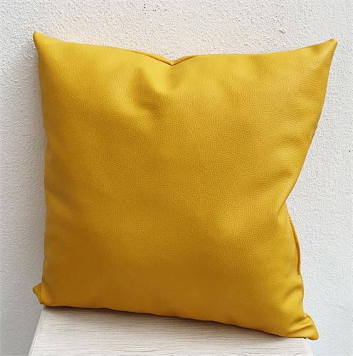 ALMOFADAS POLIPELE 45X45 AMARELO