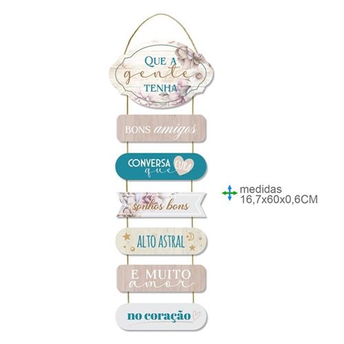 BD-78911 PLACA PAREDE MDF 16,7x60x0,6cm