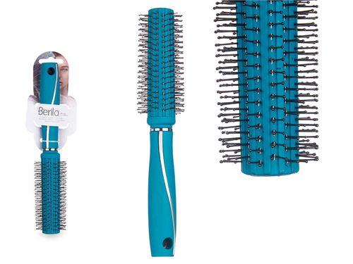 83073 ESCOVA CABELO BRUSHING VERDE MENTA SILICONE