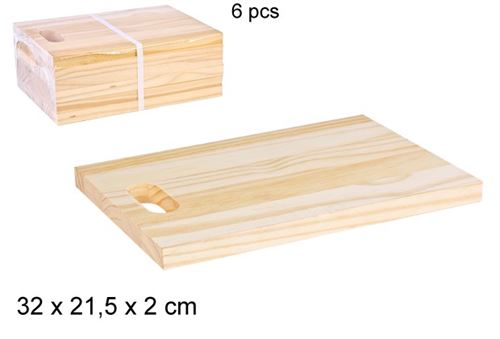 105269 TABUA CORTE MADEIRA 32X21,5CM