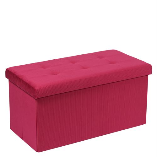 23279 BANQUETA VELUDO 76X38X38CM