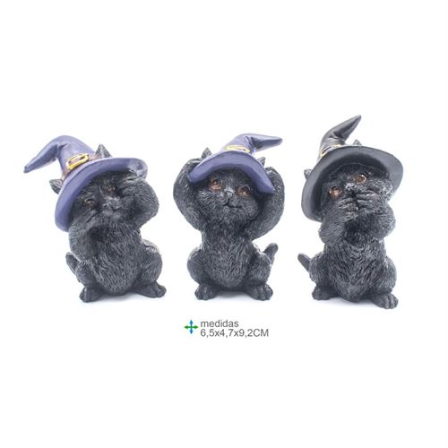 GR-78471 GATO WICCA 6,5X4,7X9,2CM