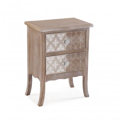 21530101 MESA DE CABECEIRA MDF 45X30X60CM