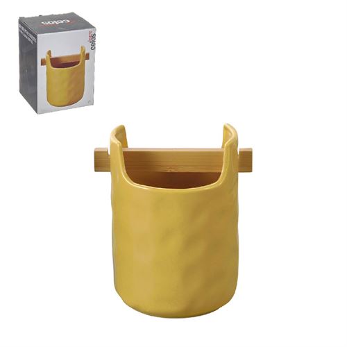 24347 SUPORTE P/ TALHERES PORCELANA E BAMBU C 11,00 L 11,00 A 15,00