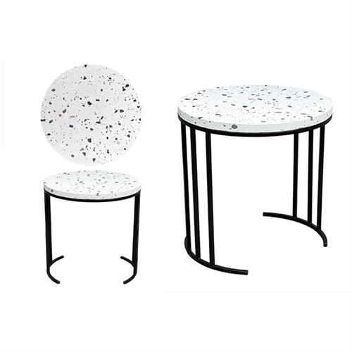 P070388419 MESA APOIO 7YLX1806325-BRANCO 40x40cm