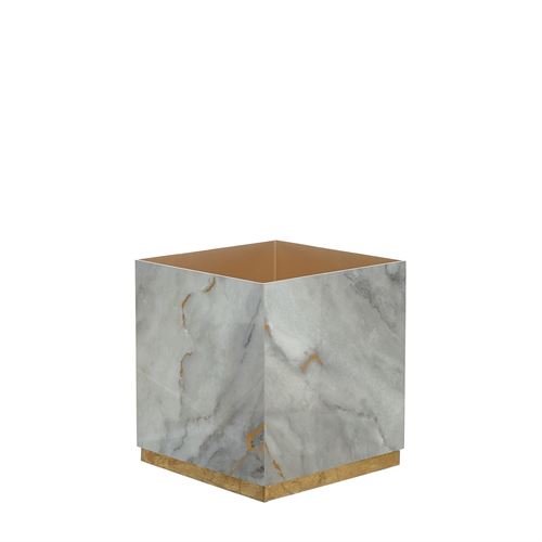 45337 VASO FIBRA P1027 BASE OURO 39CM