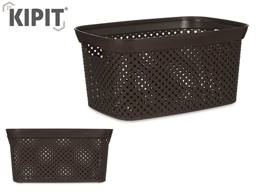 86616 CESTO ORGAN PL 10L CASTANHO 35 x 24 x 17 cm
