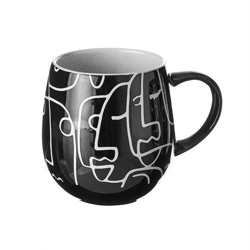 802857 CHÁVENA MUG 490 CC STONEWARE 13,50 X 10 X 10,20 CM
