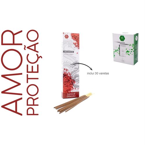 763413 INCENSO AROMARTE SANGUE DRAGÃO 50GR