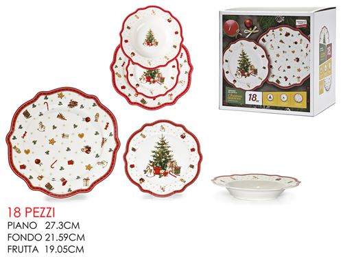 524377 SERVIÇO 18PÇ CHRISTMAS HARMONY